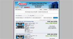 Desktop Screenshot of chevroletintroy.com